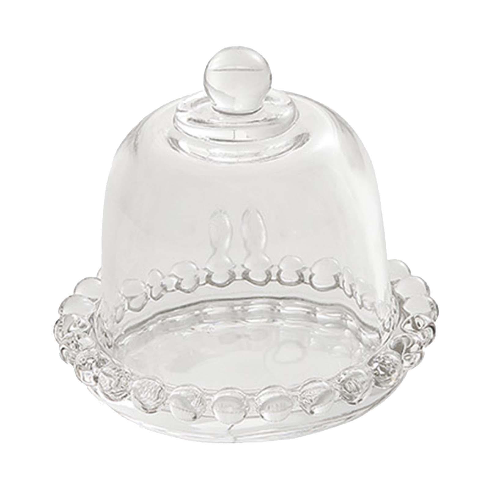 Glass Round Cake Stand Cake Plate Dessert Platter Dessert Serving Tray