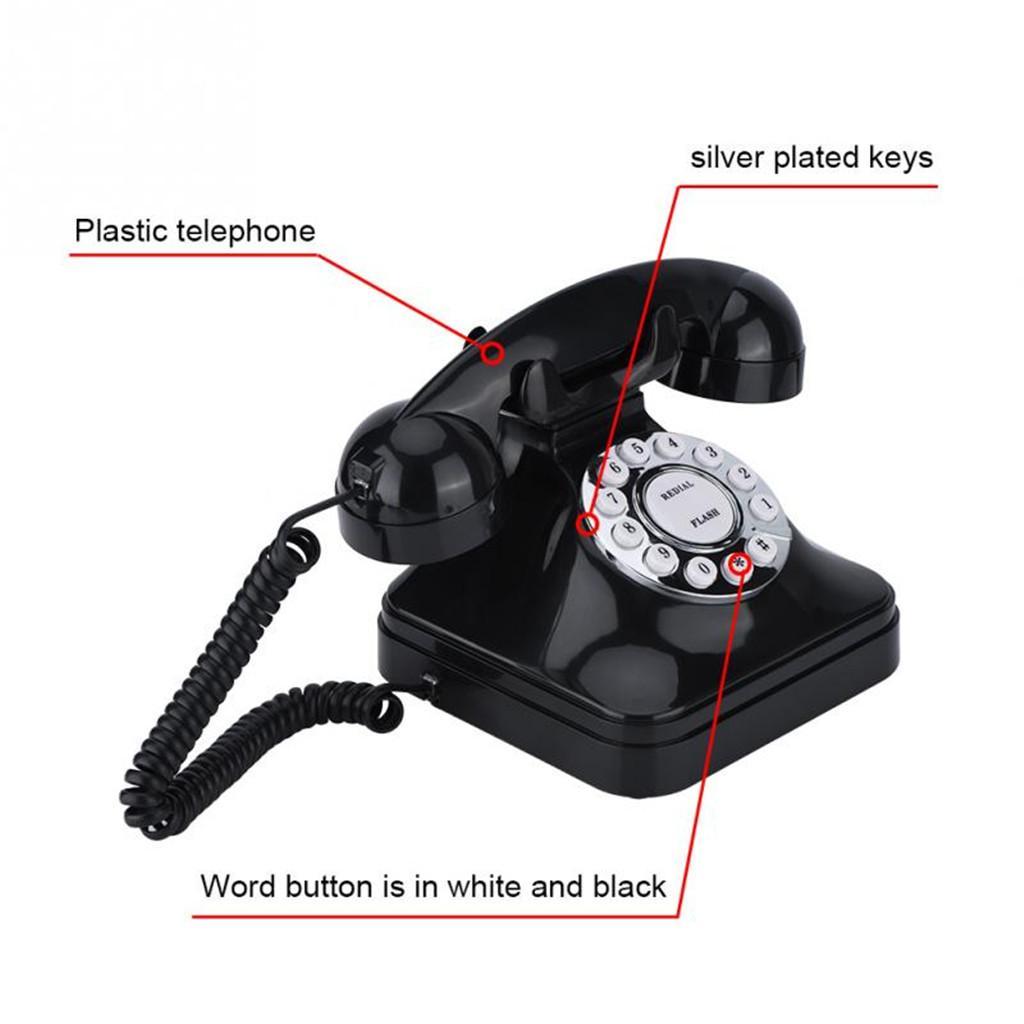 2xVintage Retro Telephones One-line Operation Multi Function Landline Phone