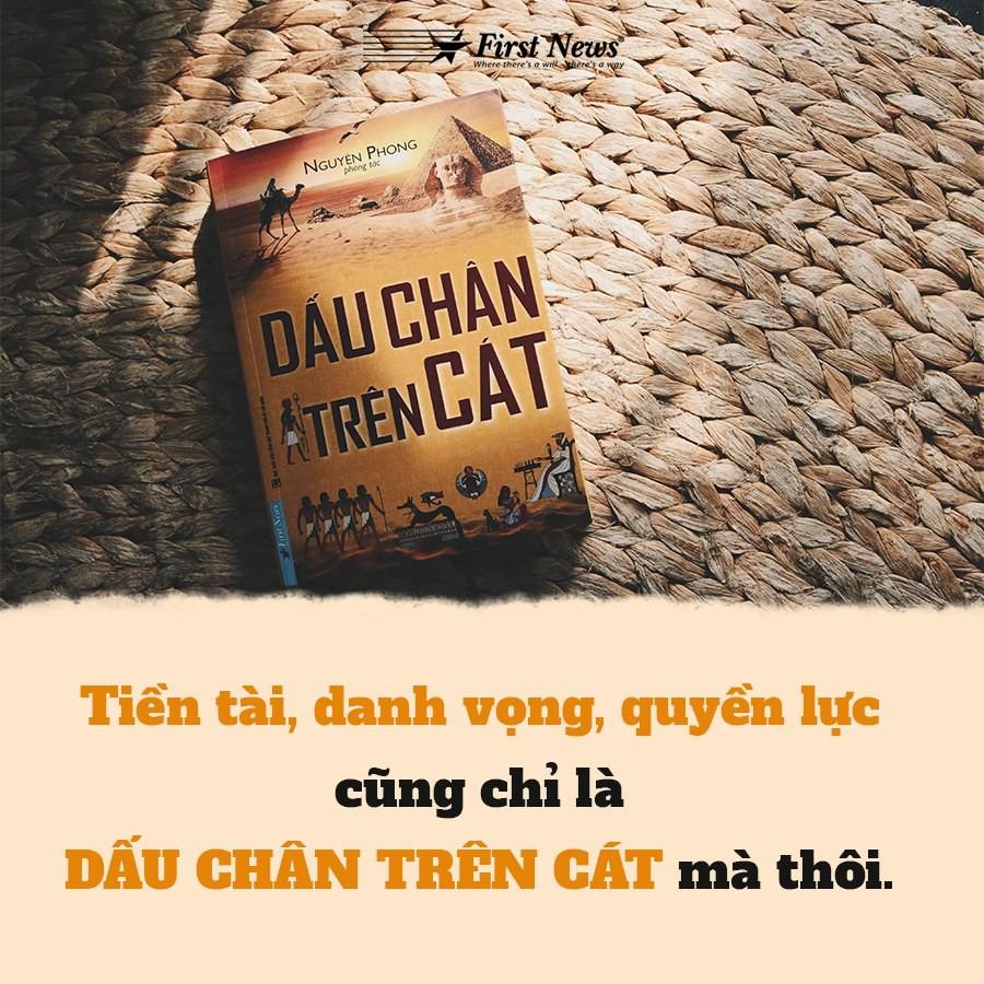 Sách - Dấu Chân Trên Cát - First News