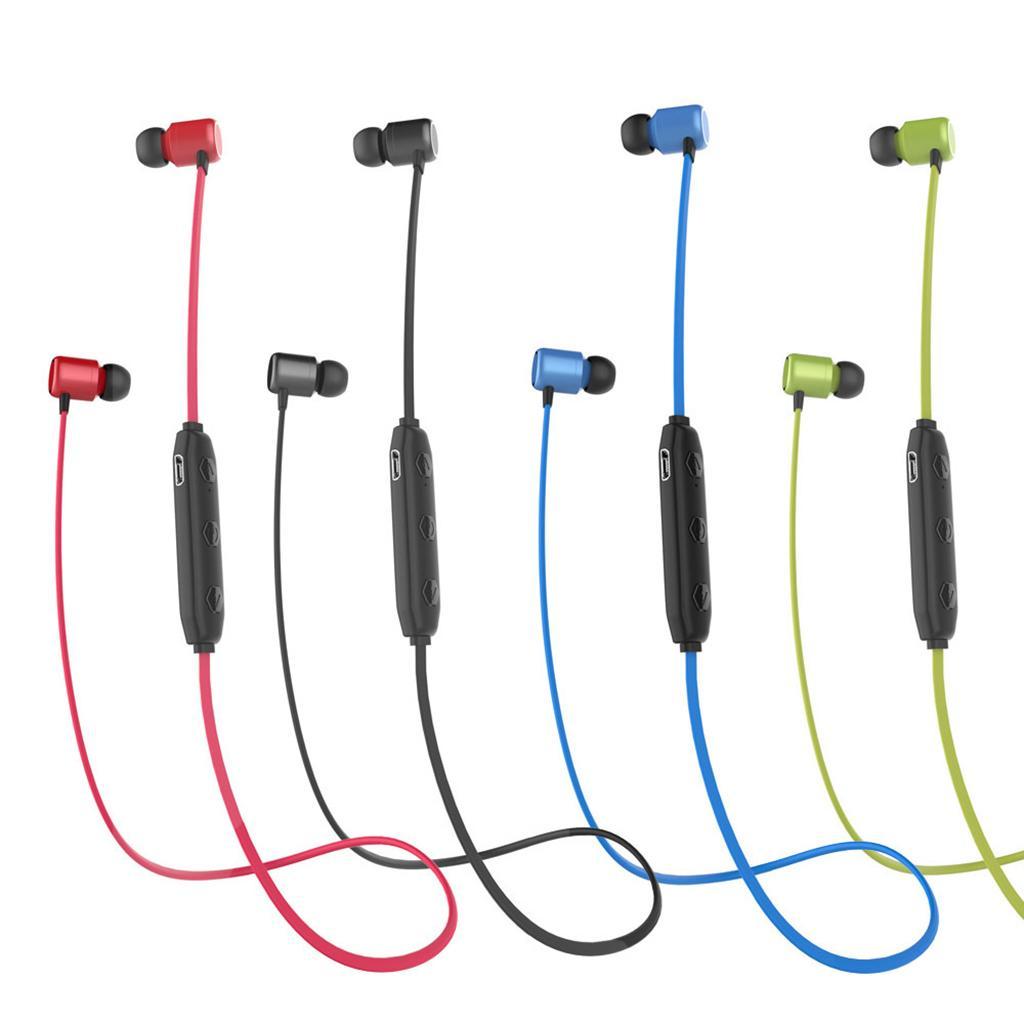 Wireless Headset Neckband Bluetooth5.0 with Microphone Android Black
