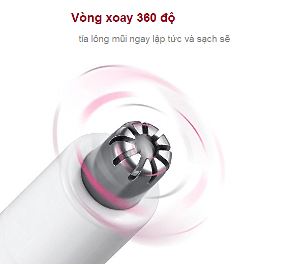 Máy tỉa lông mũi và mày Touch beauty TB-1458