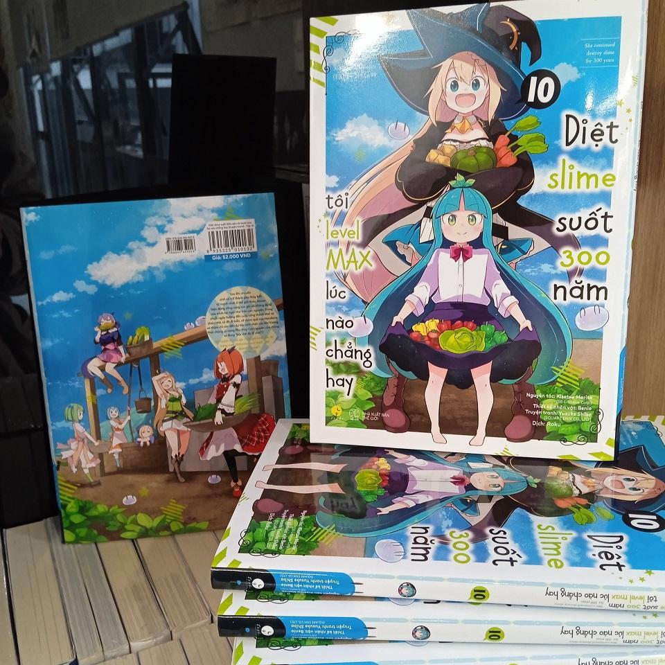 Sách - Diệt Slime Suốt 300 Năm, Tôi Levelmax Lúc Nào Chẳng Hay - Tập 10 - Manga - AZ Việt Nam