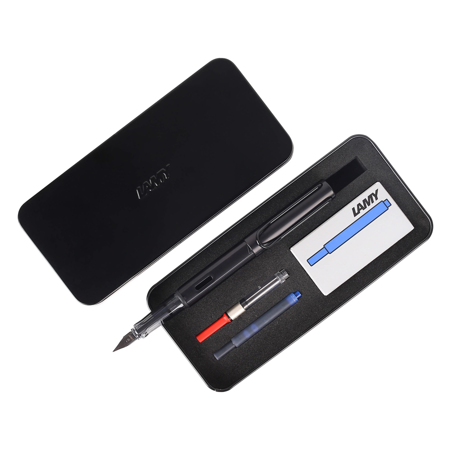 Bộ Quà Tặng Lamy Al-Star Black 071 GSAl001 (Metal Box)