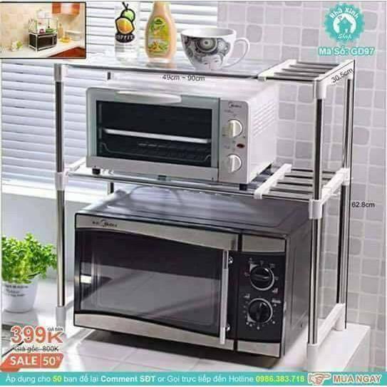 Kệ lò vi sóng đa năng 2 tầng