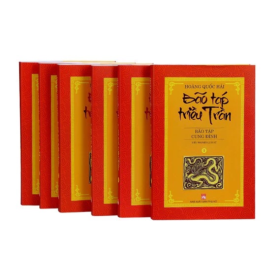 Sách - Bộ Bão táp Triều Trần - Hoàng Quốc Hải - NXB Phụ Nữ Việt Nam