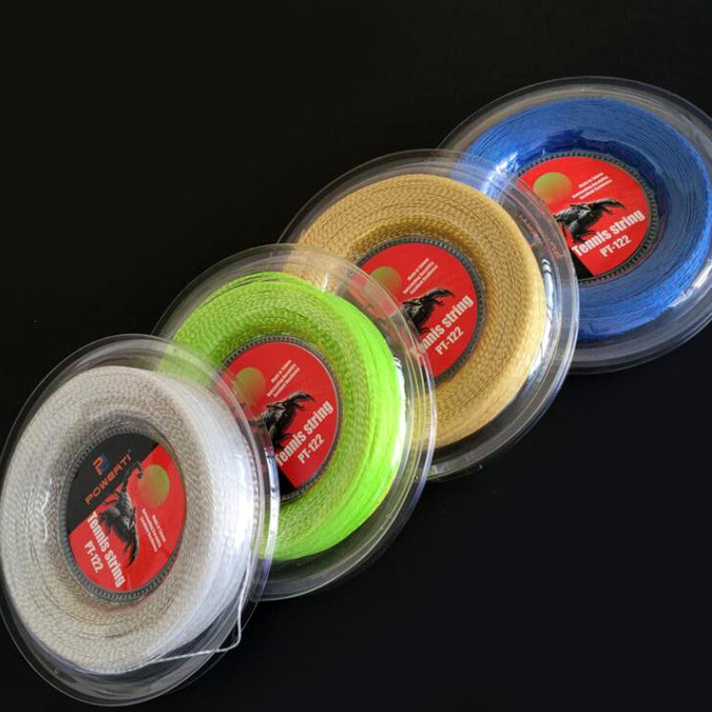Tennis String Durable High Elastic Nylon Tennis Racquet String 200m 1.3mm