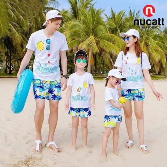 ÁO NHÓM + QUẦN ĐI BIỂN