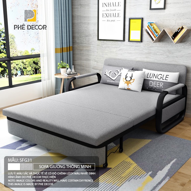 SOFA GIƯỜNG GENOA - SFG31 - 150x90x90