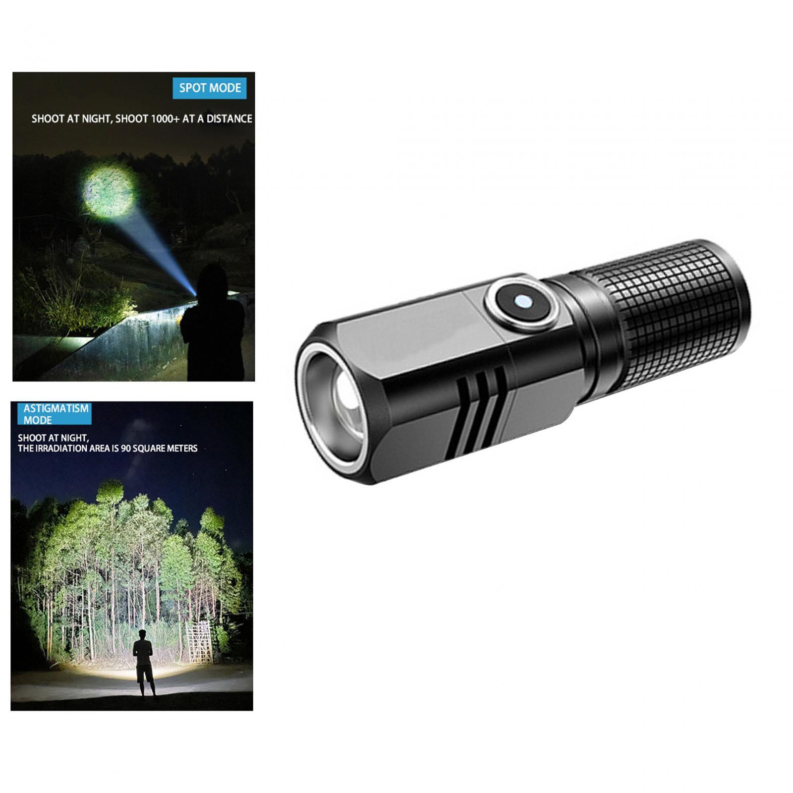 LED Flashlight 3 Modes Torch Mini Flashlight for Home Working Hiking