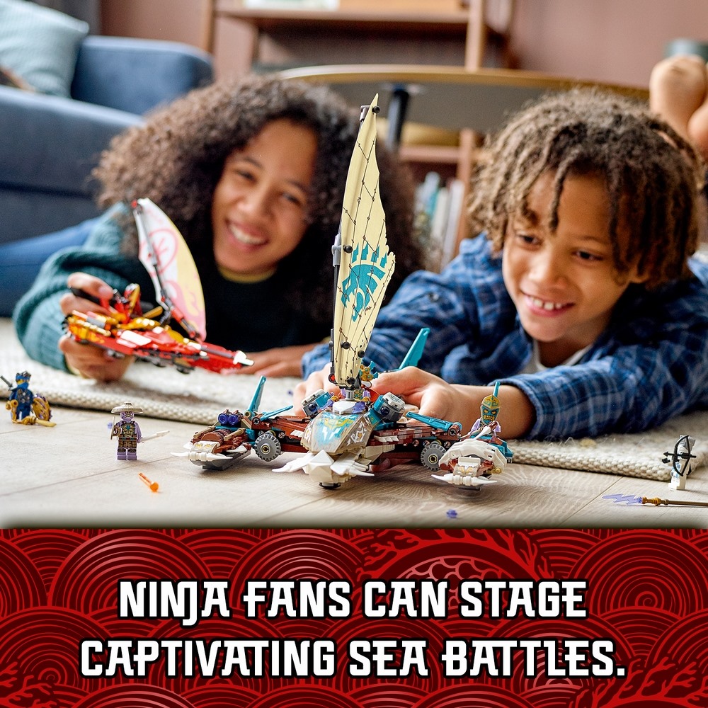 LEGO NINJAGO 71748 Trận Chiến Trên Biển Catamaran (780 chi tiết)