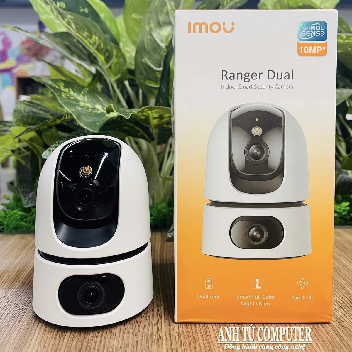 Camera Wifi iMOU Ranger Dual 10MP IPC-S2XP-10M0WED 2 mắt hàng chính hãng