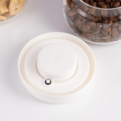 Hũ đựng cà phê/thực phẩm có van hút chân không thủy tinh Cafede Kona (450ml – 750ml – 1150ml) – chính hãng