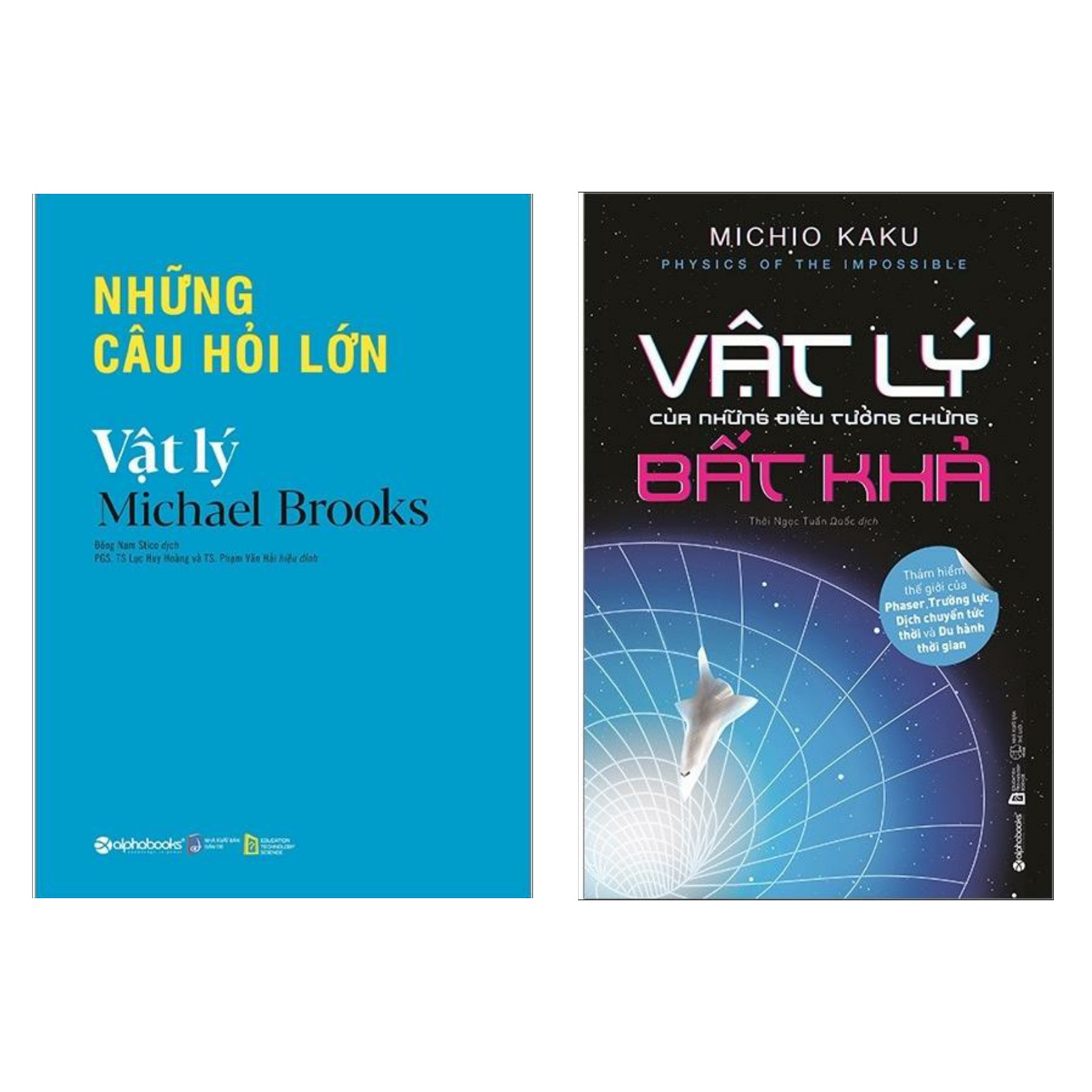 Combo Sách Kiến Thức Về Vật Lý : Những Câu Hỏi Lớn - Vật Lý + Vật Lý Của Những Điều Tưởng Chừng Bất Khả ( Tặng Kèm Bookmark Green Life)