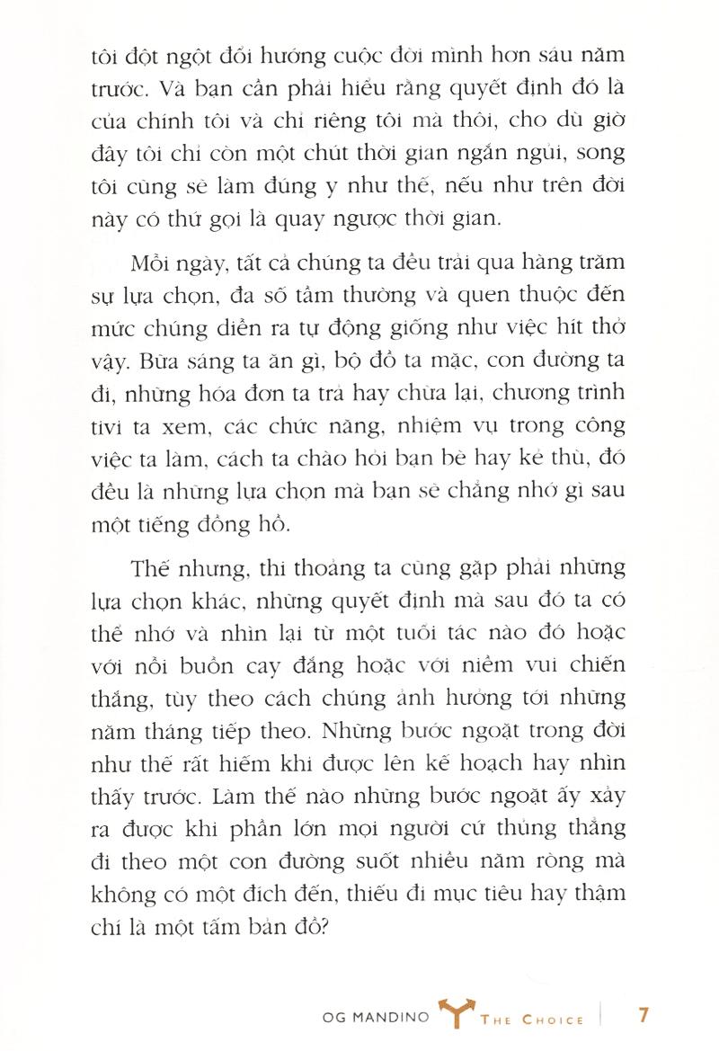 Sách Lựa Chọn Nhiệm Màu - The Choice