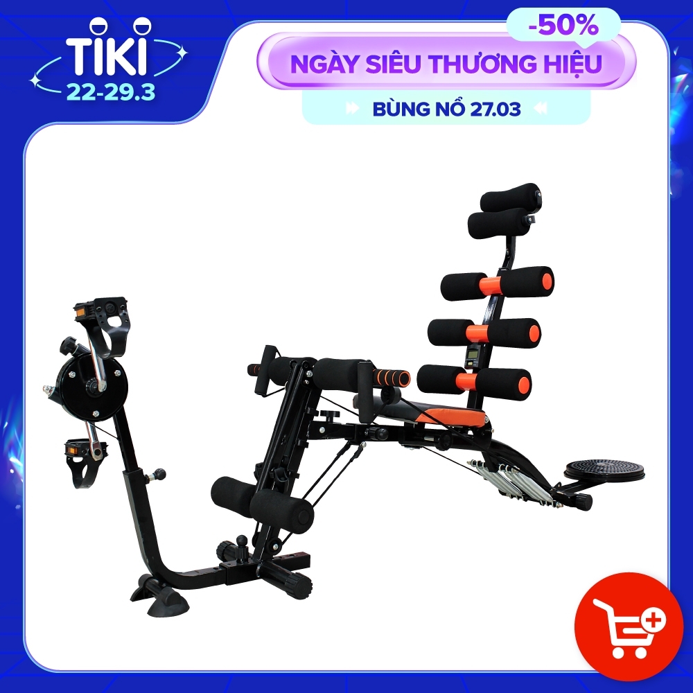 Máy Tập Đa năng New Six Pack Care mẫu mới 2020 model KM2019 (Hàng nhập khẩu)