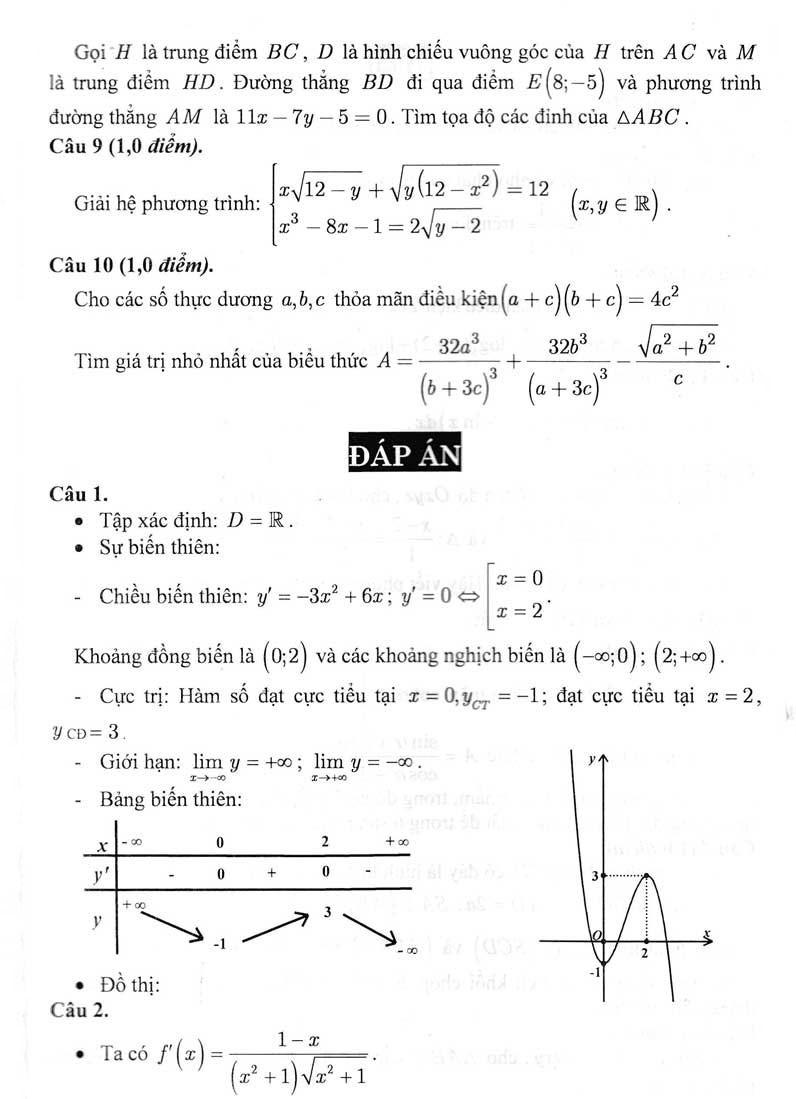 Bộ Đề Thi THPT Quốc Gia Môn Toán (Tái Bản 2020)