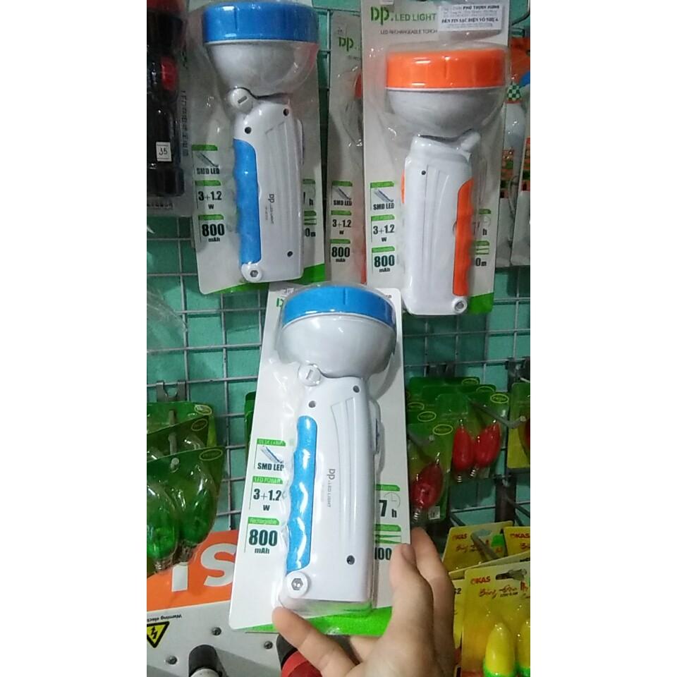 Đèn pin sạc cầm tay có nắp led DP