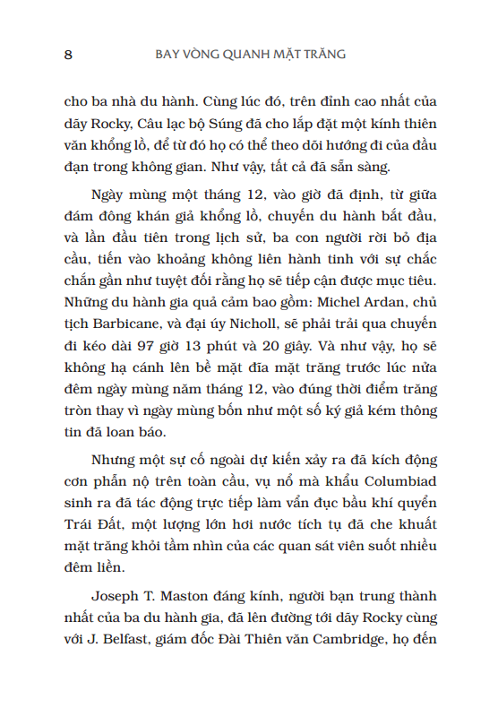 Bay Vòng Quanh Mặt Trăng (Bìa Cứng) (Tái Bản)