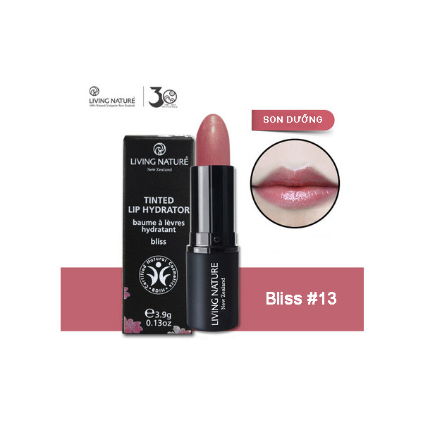 Son dưỡng Living Nature Tinted Lip Hydrator Bliss 13