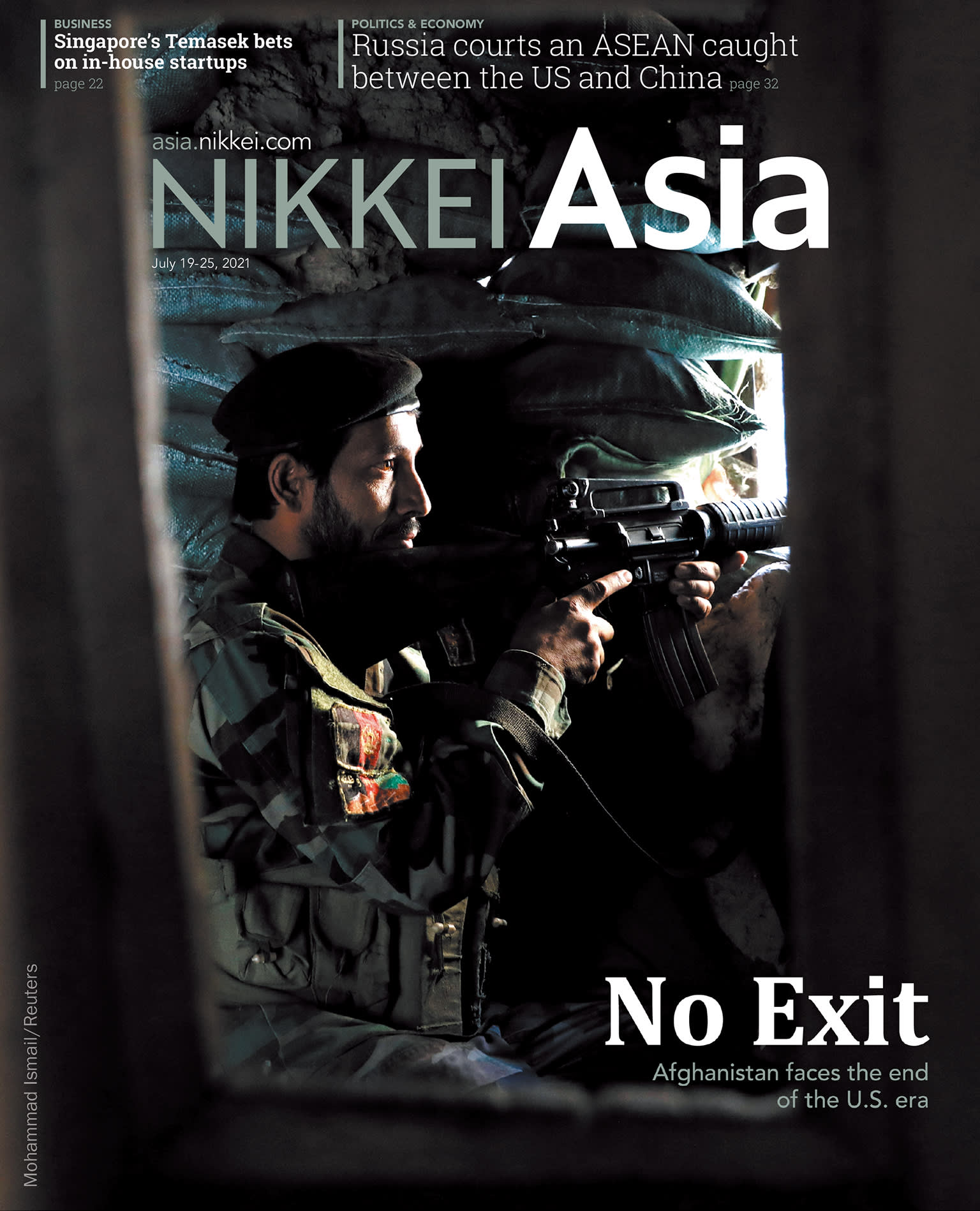 Nikkei Asian Review: Nikkei Asia - 2021: NO EXIT - 29.21 tạp chí kinh tế nước ngoài, nhập khẩu từ Singapore