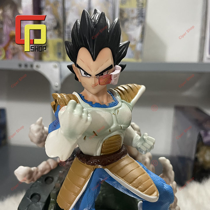 Mô hình Vegeta T-Rex - Figure Vegeta Dragon Ball - Có Led Base