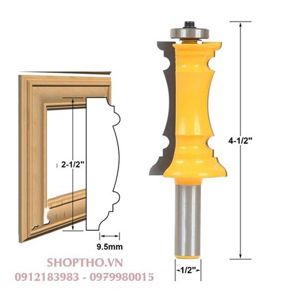 Mũi phay đánh chỉ khung tranh 1/2*63.5mm