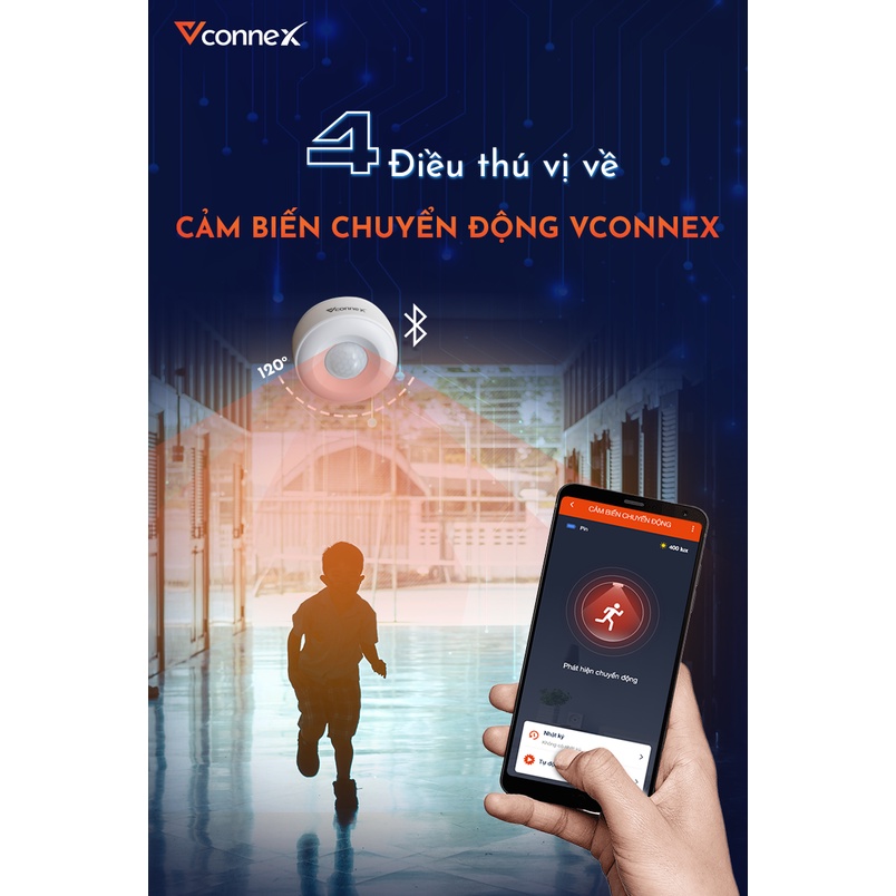 Cảm Biến Chuyển Động Vconnex - Bền Đẹp