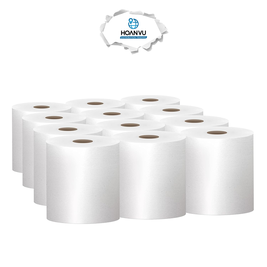 Khăn giấy cuộn Bounty Advanced 2-Ply Paper Towels White (12 cuộn)