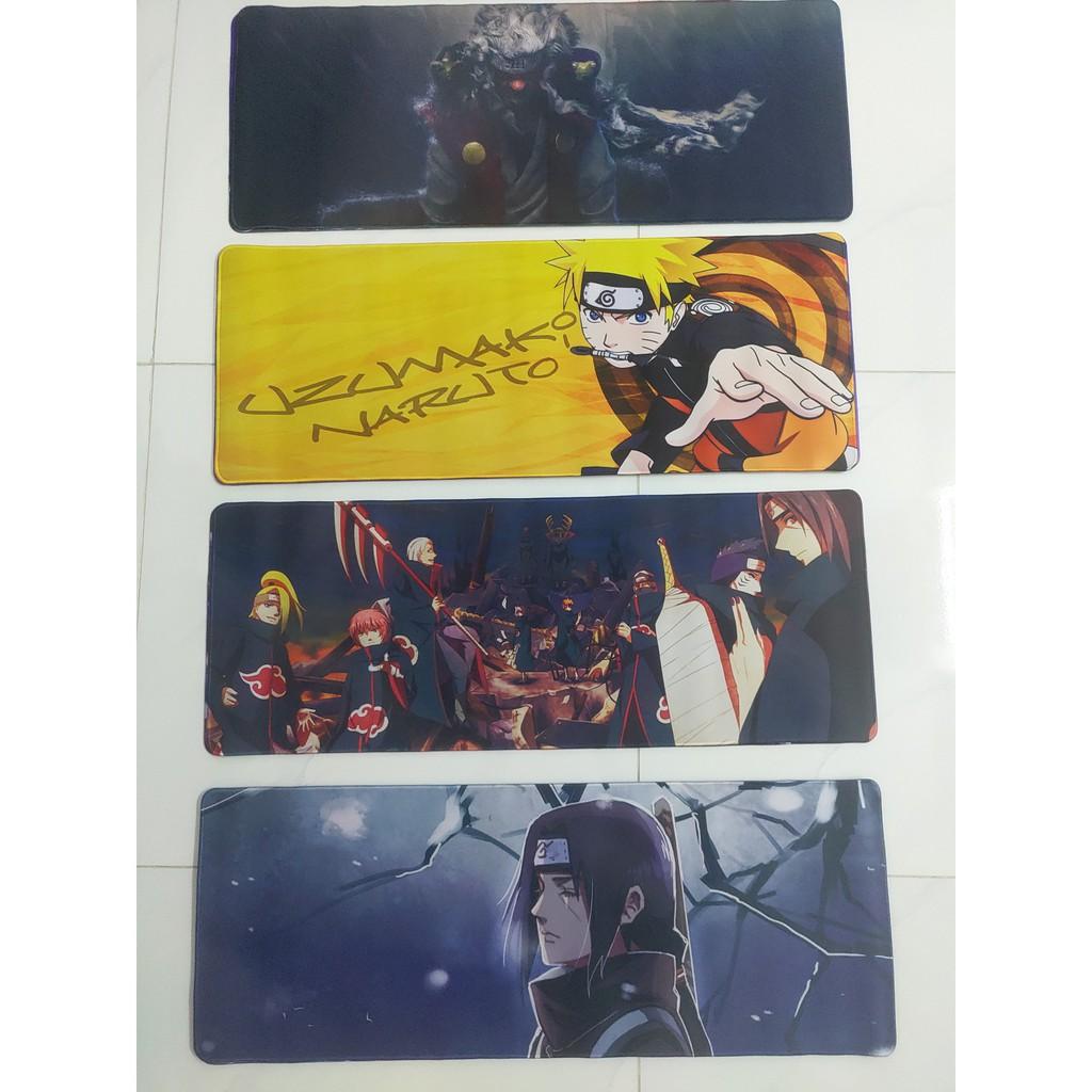 Lót Chuột - Mouse pad - Anime - Naruto - 80x30x0.4