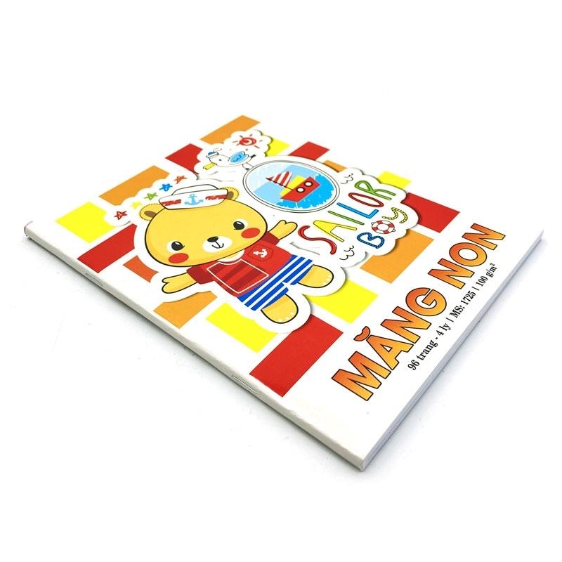 Vở Măng Non 4 Ô Ly 96 Trang ĐL 100g/m2 - Hải Tiến 1725