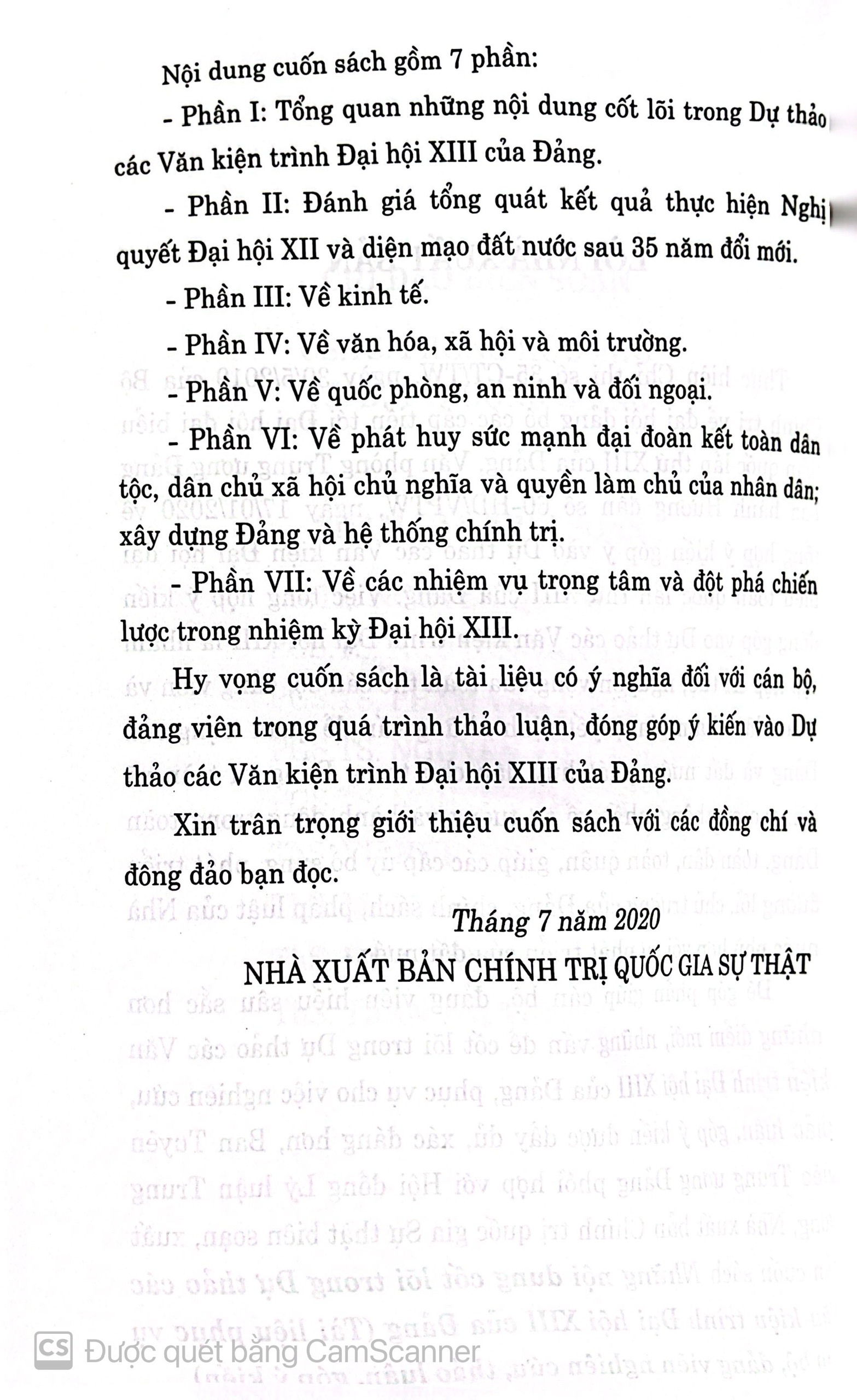Những nội dung cốt lõi trong dự thảo các văn kiện trình Đại hội XIII của Đảng