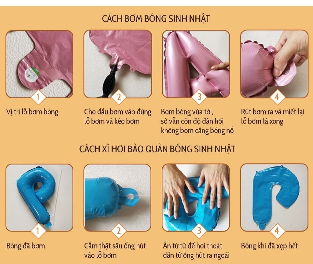 Set bong bóng trang trí sinh nhật, sự kiện cho bé chủ đề Thám hiểm hành tinh và không gian vũ trụ cùng Phi hành gia (tặng kèm phụ kiện treo bóng)