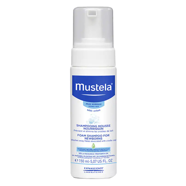 Dầu Gội hỗ trợ điều trị Cứt Trâu Mustela (150ml)