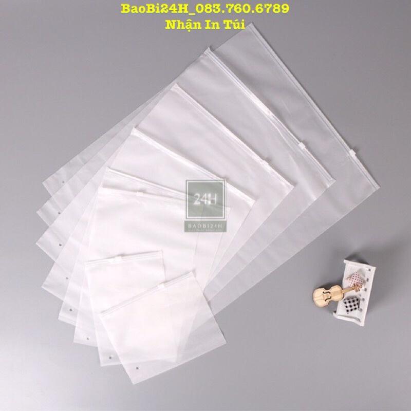 0,5KG - 1KG TÚI ZIP LỤA MỜ và TRONG Túi Zip lock LỤA MỜ có khoá kéo, túi zip đựng quần áo, khoá chắc chắn.