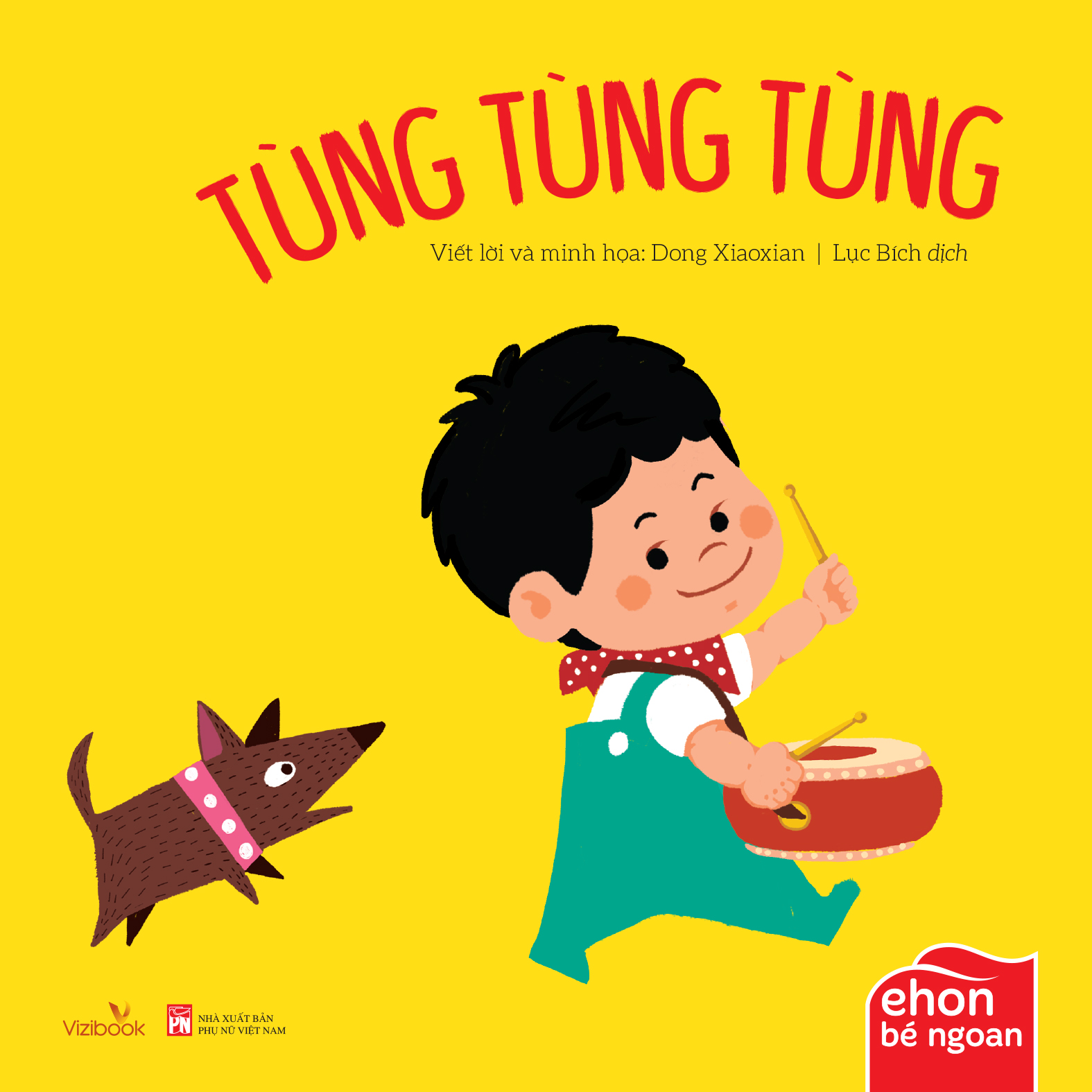 Sách Ehon - Ehon bé ngoan - Tùng tùng tùng