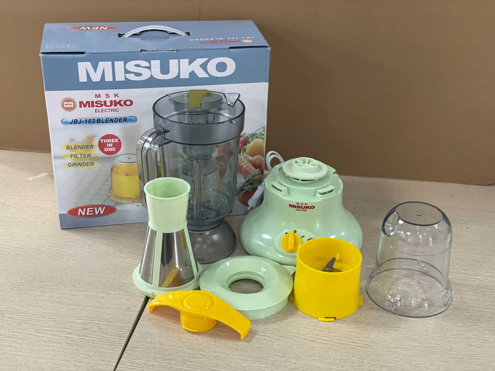 Máy xay sinh tố xay thịt Misuko JBJ-103