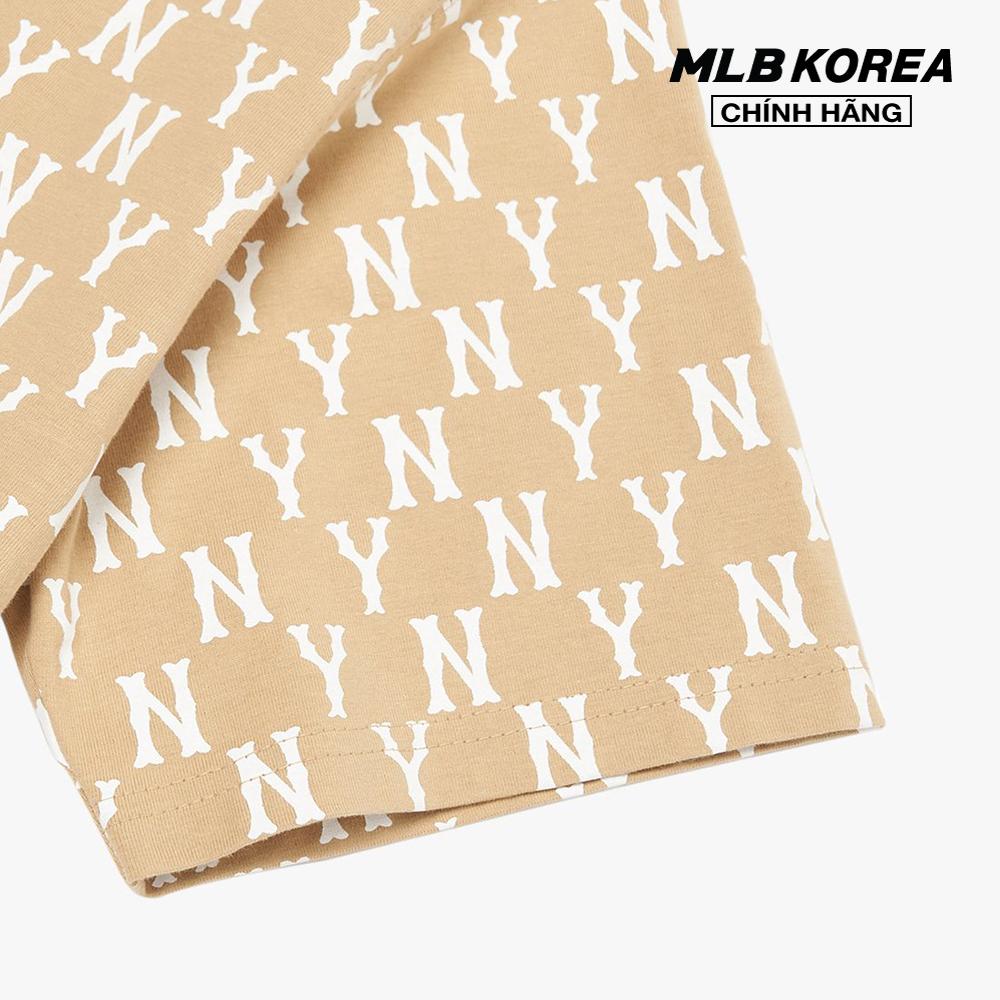 MLB - Áo thun cổ tròn ngắn tay Basic Monogram 3ATSM1023