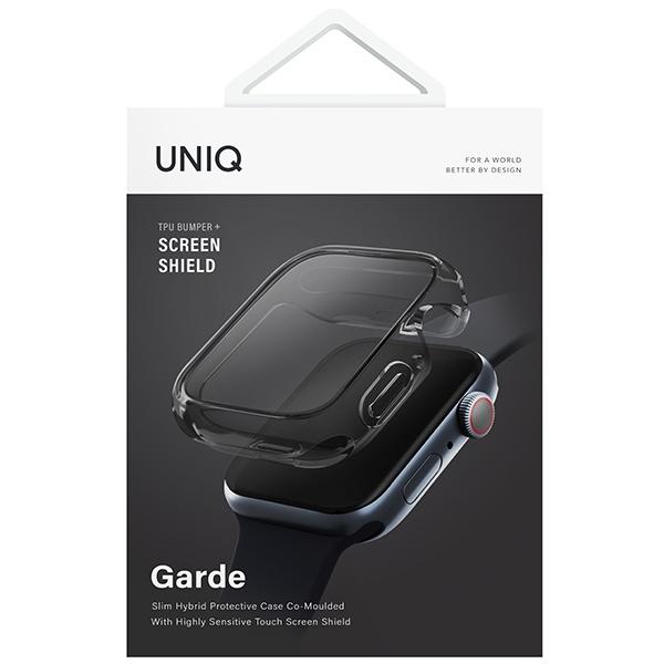 [Hàng chính hãng ] Ốp dành Cho Apple Watch Series 7 UNIQ Garde Hybrid Chính Hãng Bảo Vệ Màn Hình Chống Xước