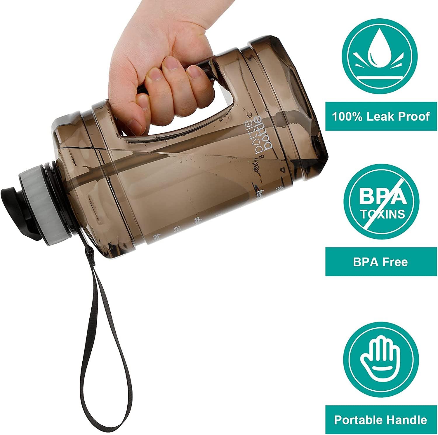 Gallon Nhựa dung tích lớn Bình nước 3,78L Bình nước thể thao Bình nước thể dục