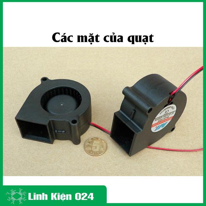 Quạt Sên 12V 6028 6x6x2.8cm Công Suất Cao