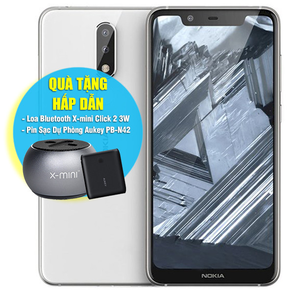 Điện Thoại Nokia 5.1 Plus - Hàng Chính Hãng