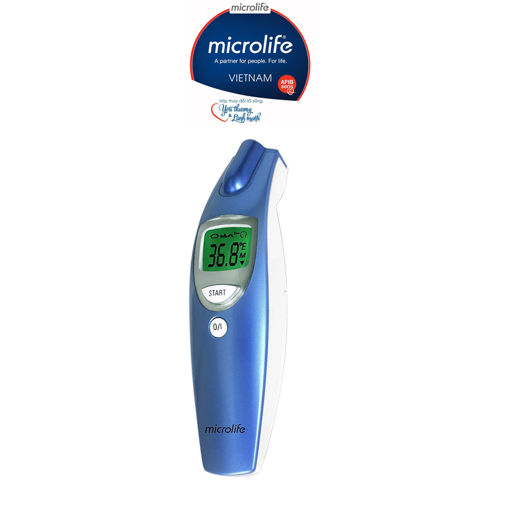 Nhiệt kế hồng ngoại đo trán MICROLIFE FR1DZ1 - Nhiệt kế 3 trong 1 , đo nhanh chỉ 1 giây | Thương Hiệu Thụy Sỹ