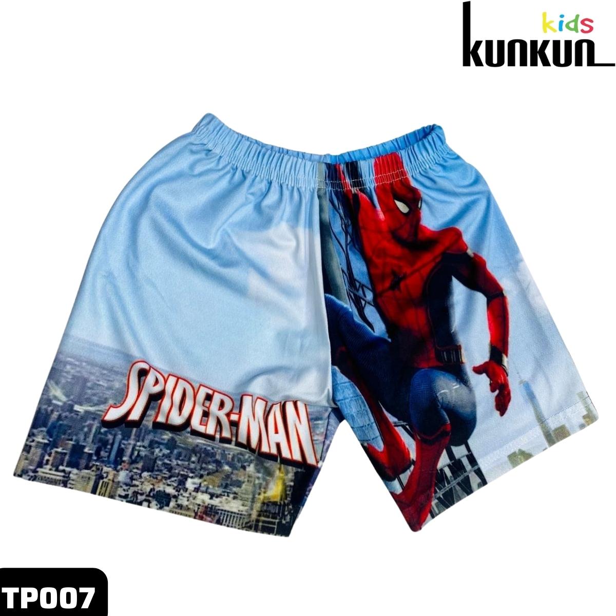 Đồ Bộ Bé Trai Hình Spider Man In 3D 09  (Size