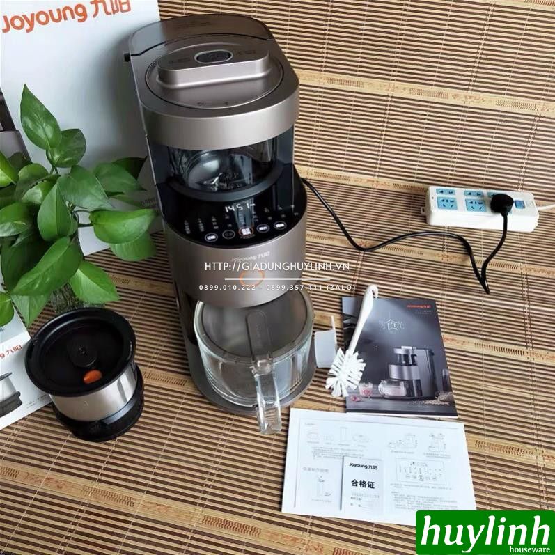 Máy làm sữa hạt cao cấp Joyoung Y1 - 1 lít - 1200W - Tặng cối xay khô - Hàng nội địa bảo hành 2 năm - Hàng nhập khẩu