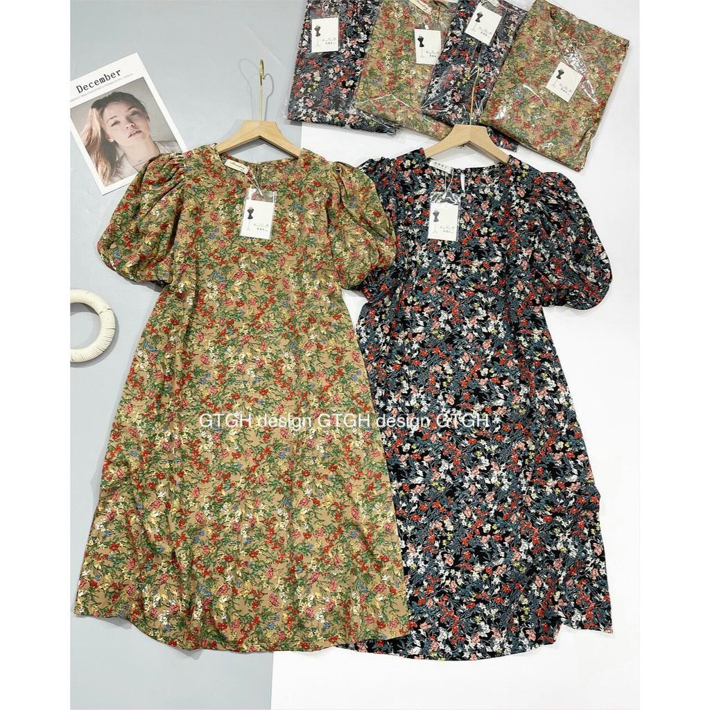 Váy bầu,đầm bầu thời trang thiết kế chất đũi hàn freesize từ 45 đến 70kg - Tổng kho đồ bầu