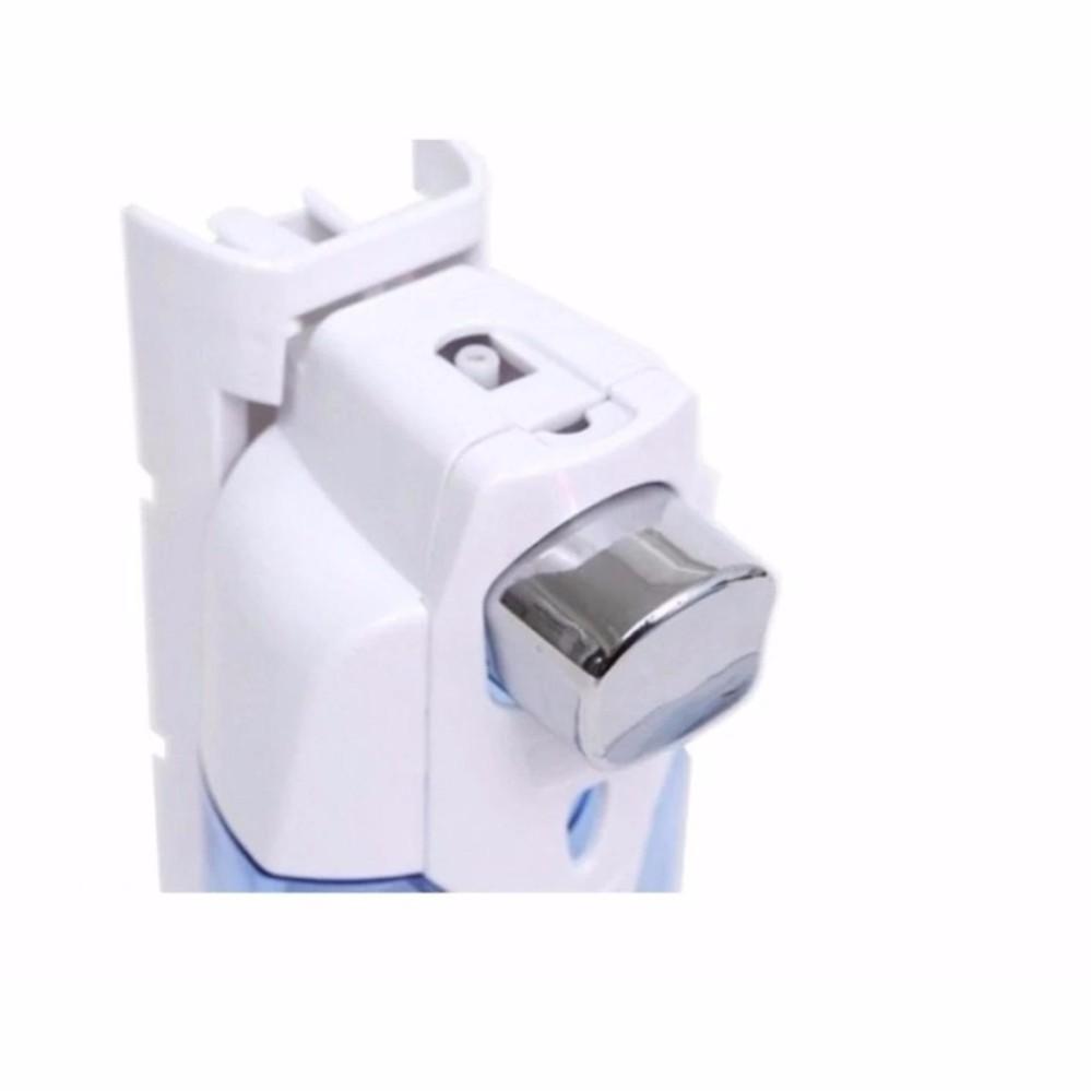 Hộp sữa tắm ,dầu gội treo tường nhấn 1 bình + Tặng kèm 1 sáp thơm cao cấp 87g Hương Chaming TI834