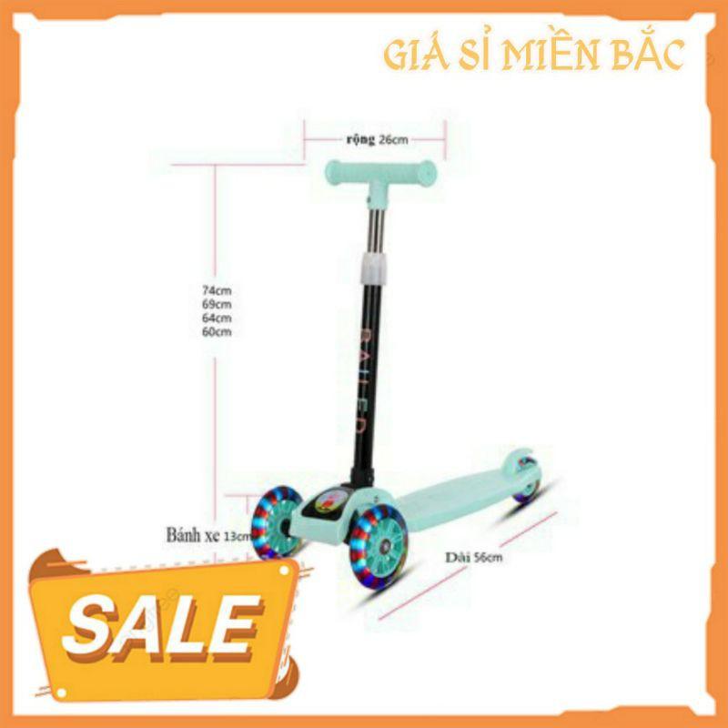 Xe trượt Scooter 3 bánh phát sáng cho bé yêu