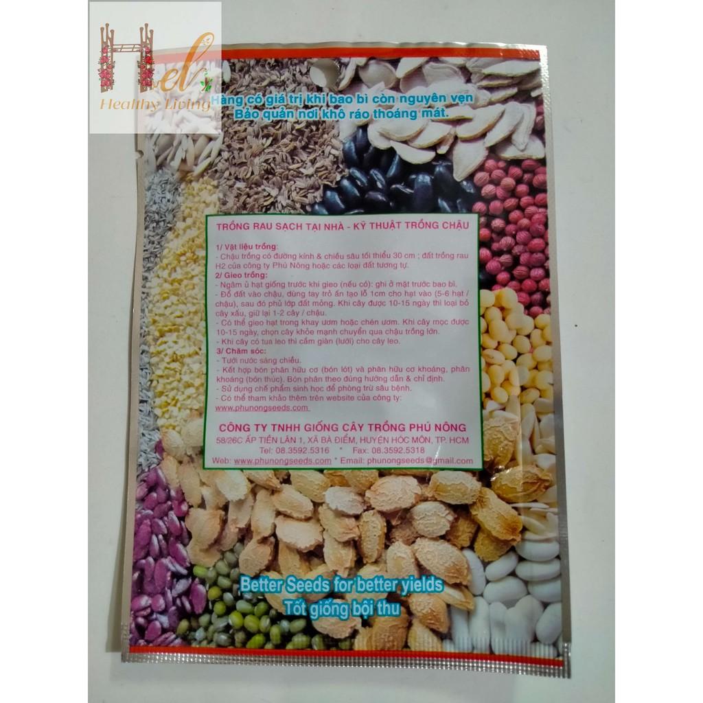 PN - Hạt Giống Bầu Hồ Lô - Trồng Rau Xanh Rau Sạch Organic Bằng Đất Sạch, Mùn Dừa Và Phân Bón Hữu Cơ