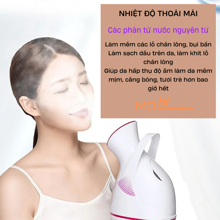 Máy xông hơi mặt phun sương  SOKANY, máy xông mặt massage công nghệ IONIC cao cấp - Hàng chính hãng