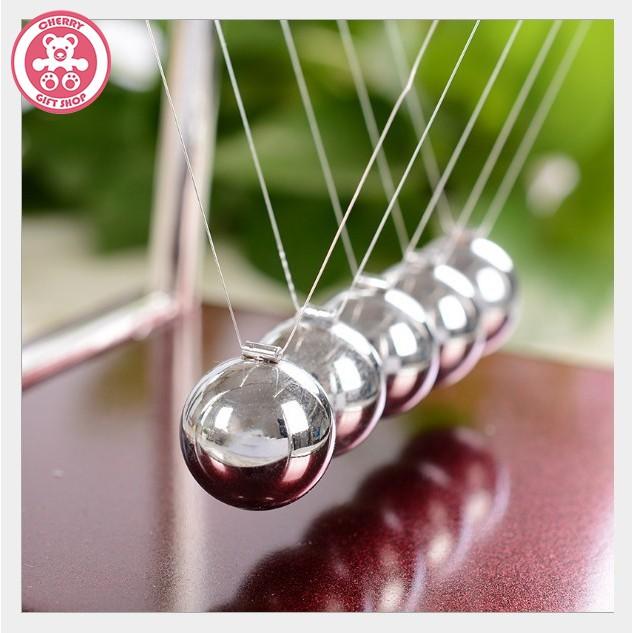 Qùa Lưu Niệm Con Lắc Newton Để Bàn - Con Lắc Newton Để Bàn Hình Cong